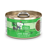 Weruva Lamb Burger-ini: lata de 3.2 oz para gatos activos, sabor sabroso.