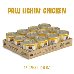 Weruva Paw Lickin’ Chicken en salsa, trozos jugosos para palatabilidad