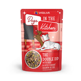 Weruva comida para perros con res y salmón en jugo, alta humedad para hidratación