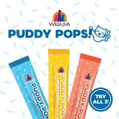 Weruva Puddy Pops sin granos opción ligera para premios.