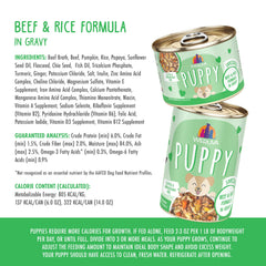 Weruva Puppy pack de 8 latas en caja para compra conveniente.