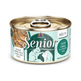 Weruva Senior Gato, puré hidratante de pollo blanco, ofrece textura suave para la hidratación diaria.
