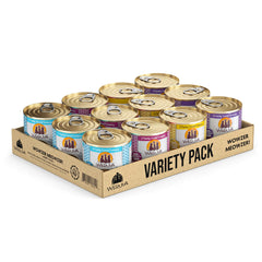 Pack Weruva Wowzer Meowzer para hogares multigatos y 12 latas de 10 oz