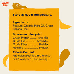 WEST PAW snack sin xilitol, opción segura para perros activos.