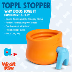 WEST PAW Toppl inserto sin fugas mantiene el relleno contenido