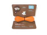 WEST PAW Zogoflex Hurley, hueso mordedor naranja, ideal para masticadores intensos y juego al aire libre.