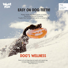 West Paw Zogoflex Zisc material libre de BPA y ftalatos para uso seguro.