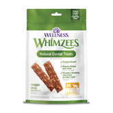 Whimzees Wellness Veggie Strip: premio dental para perro mediano de 14 unidades.