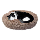 Whiskers & Friends cama gato 20 pulgadas ofrece descanso cómodo para felinos pequeños.