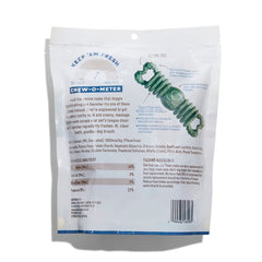 Whole Paws dental chews for medium dogs — wrap-around bone design aids thorough cleaning.