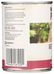 Whole Paws textura sabrosa de res y lentejas, ideal para paladares sensibles.