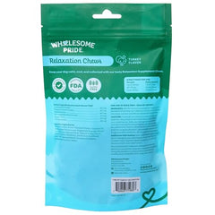Wholesome Pride masticables calmantes para perros, sabor pavo