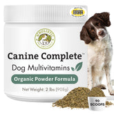 Wholistic Pet Organics Canine Complete, polvo en bote para mejorar la dieta diaria del perro