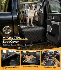Wigoo hamaca para perro en camioneta todoterreno: espacio seguro durante viajes.