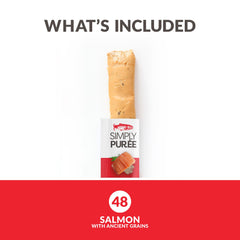 Wild Eats Puré de salmón con granos antiguos para una nutrición sabrosa.