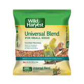 Wild Harvest Mezcla Universal para Aves Pequenas, empaque listo para alimentar diariamente.