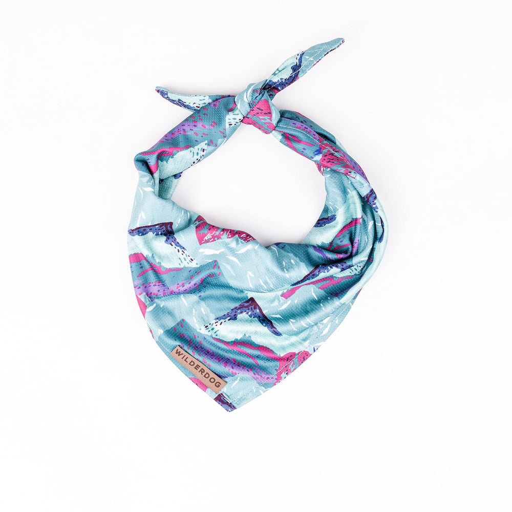 Bandana Wilderdog en color Alpenglow para uso diario al aire libre
