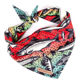 Bandana Wilderdog 18x18 en tejido suave para uso diario del perro.