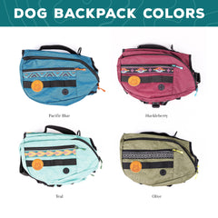 Mochila Wilderdog con anilla en D trasera para control adicional durante caminatas.