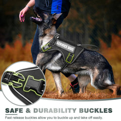 WINSEE arnés reflectivo nylon: alta visibilidad en salidas matutinas o crepusculares.