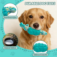 WinTour Juguete sabor ternera para perros, incentiva masticación prolongada.