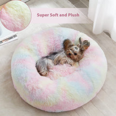 Medidas 24x24x8 pulgadas WNPETHOME donut, tamaño cómodo para mascotas pequeñas