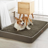WNPETHOME cama perro con superficie de terciopelo para mayor comodidad.