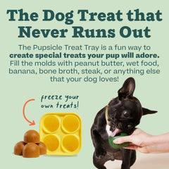 Woof Pupsicle: limpieza rápida en lavavajillas.