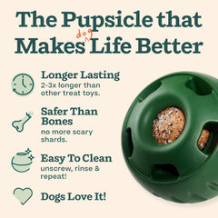 Premios-pollo WOOF Pupsicle para perros grandes y activos