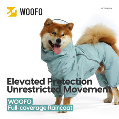 WOOFO material impermeable ligero, libertad de movimiento en exteriores