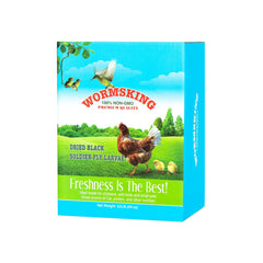 WORMSKING bolsa de larvas secas para aves de corral, alta proteína