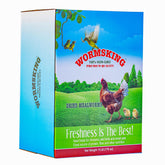 WORMSKING gusanos de harina secos, fuente de proteína para aves.