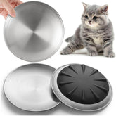 Plato WROSWT 304 para gatos, acero inoxidable duradero para cada comida.