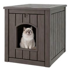 WTFGO caseta oculta para caja de arena, apta para interior y exterior.