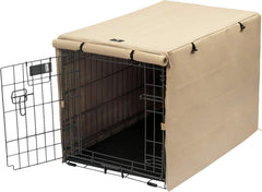 X-ZONE PET cobertor para jaula con doble puerta, mejora privacidad del perro.