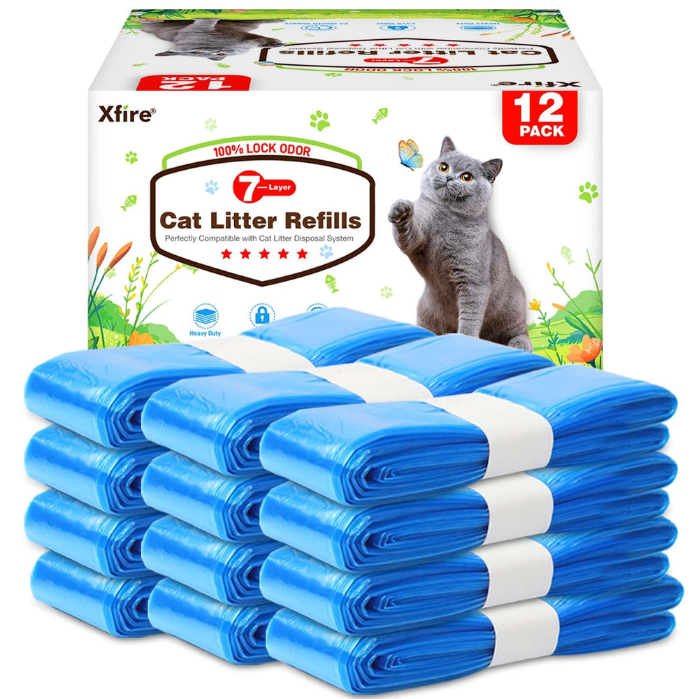 Bolsas de relleno Xfire para arena de gatos, compatibles con Litter Genie XL, bloqueo de olores.