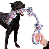 XIGOU Juguete indestructible con cuerda para perro, ideal para masticar
