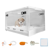 XingRuiTai camara oxígeno para perros plegable con ruedas, transporte cómodo.