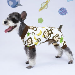 XPUDAC pijama para perro - cuello elástico para ponérselo con facilidad.