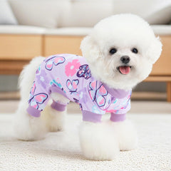 Pijama XPUDAC para perro con cuello elástico, ajuste seguro.