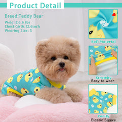 XPUDAC pijamas con diseños divertidos para identificar mascotas en casa.