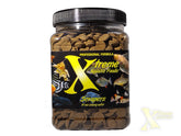 Xtreme Scrapers Wafers en envase práctico para almacenamiento y manejo sencillo.