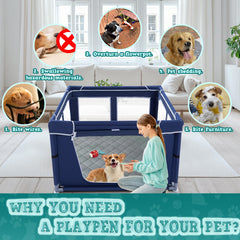 XVISHX almohadillas-para-perro: tapete cómodo para descanso seguro