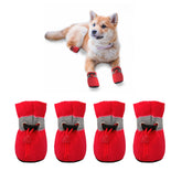 YAODHAOD zapatillas para perros tamaño 4 con ajuste cuidadoso para paseos cómodos