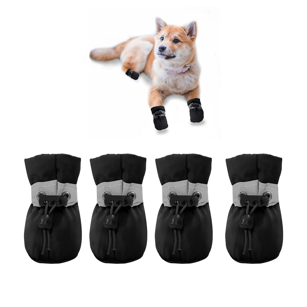 YAODHAOD zapatos para perros pequeños patitas invierno: protección y agarre