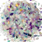 Fluorite naturelle de YATOJUZI pour aquarium, gravier décoratif et équilibre énergétique potentiel.