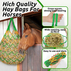 Bolsas de heno YedsIntu, gran capacidad para caballos y ganado