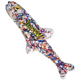 Yeowww! pollock-pescado-juguete con menta gatuna para juego activo