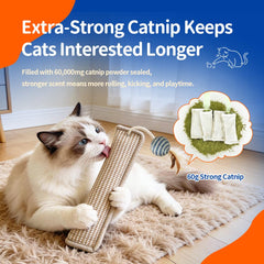 Yesibeike Hierba Gatera 60 g Llenado, aroma atractivo para tu gato.