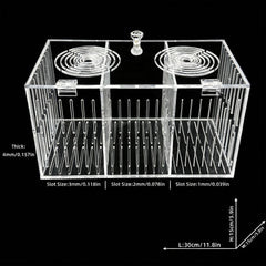 Caja de cría YHaurorise con ventilación 1-2-3 mm para especies distintas sin estrés.